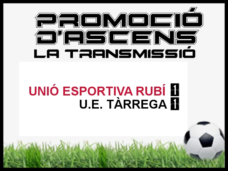 A PEU DE CAMP - JORNADA 1 promoció ascens UE RUBÍ