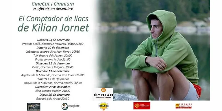 Oceja acollirà una projecció del documental 'El comptador de llacs', de Kilian Jornet