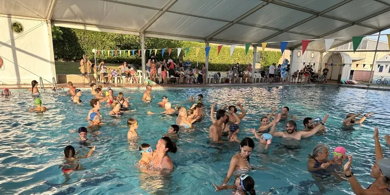 Festa de final de curs dels cursets de natació