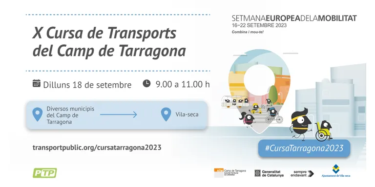 L’associació Promoció del Transport Públic organitza dilluns la X Cursa de Transports del Camp de Tarragona