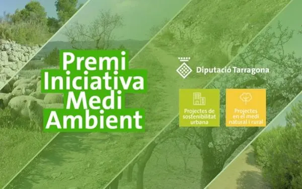 La Diputació de Tarragona obre la convocatòria del 20è Premi Iniciativa Medi Ambient adreçat als ens locals de la demarcació