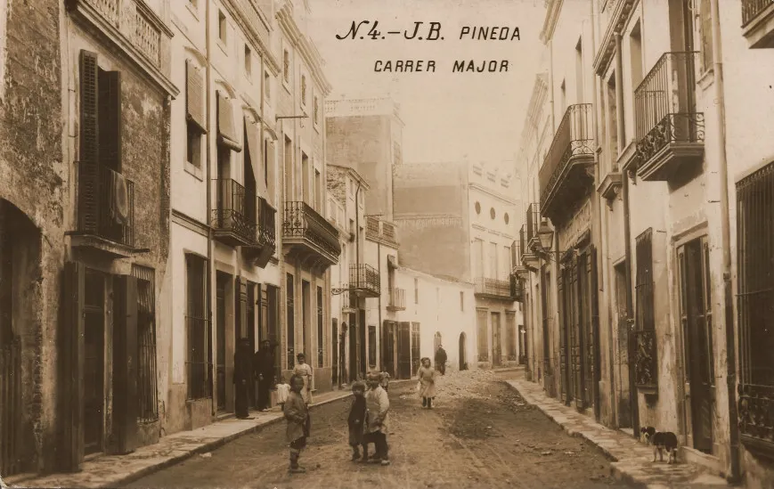 ERC-JxP munta una exposició amb fotografies i documents de la Pineda del passat