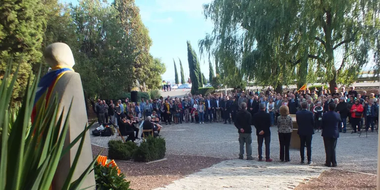 Homenatge al President Companys al Tarròs
