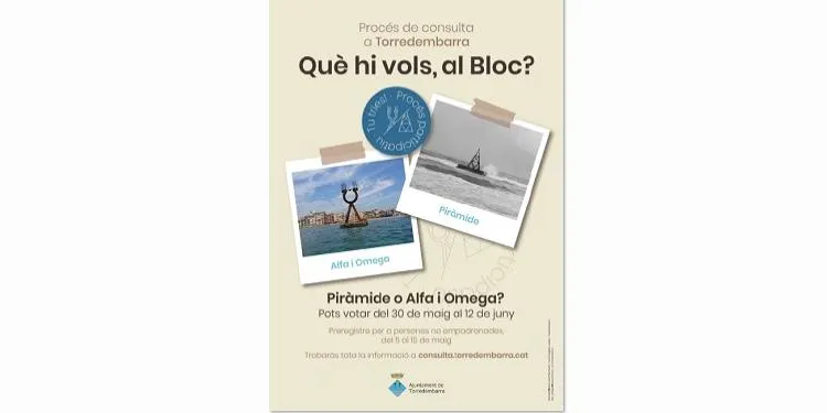 Consulta popular per decidir el futur del Bloc de Baix a Mar, a Torredembarra, entre el 30 de maig i el 12 de juny
