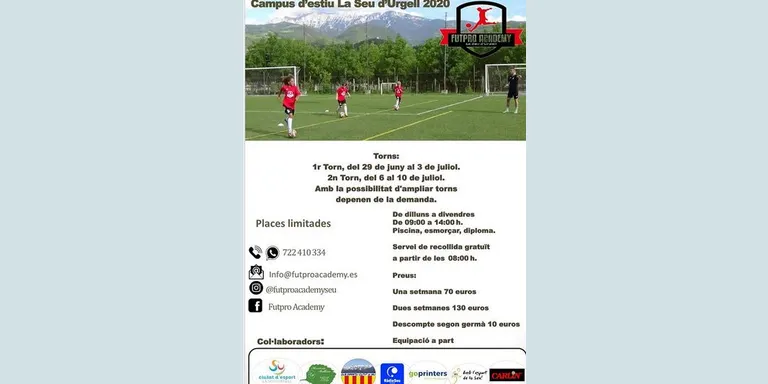 Recta final de les inscripcions al Campus Futpro Academy