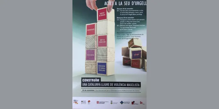 La Seu organitza un acte públic per commemorar el Dia Internacional per a l'Eliminació de la Violència Masclista