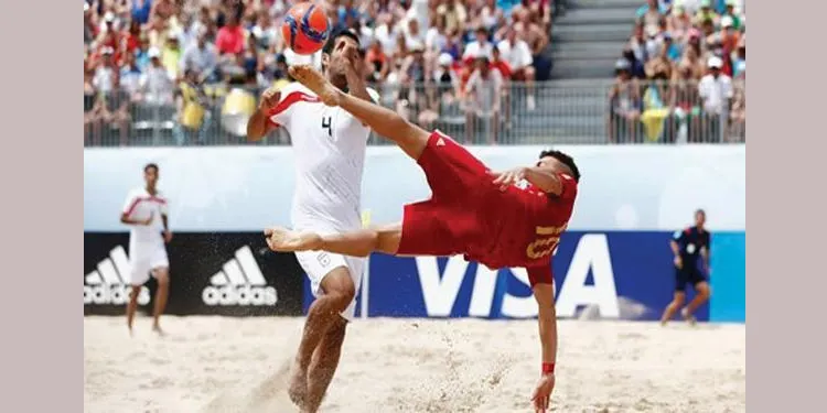 Els torrencs Llorenç Gómez i Eduard Suárez diuen adéu a la Copa del Món de futbol platja