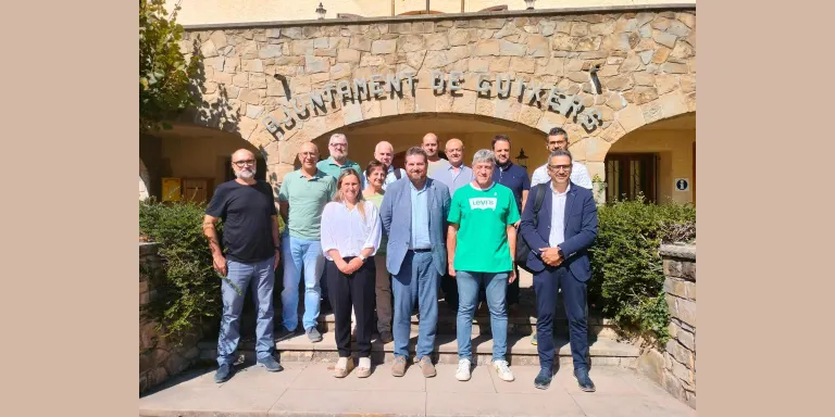 Nou pas endavant per a la millora de la carretera de Sant Llorenç a Berga