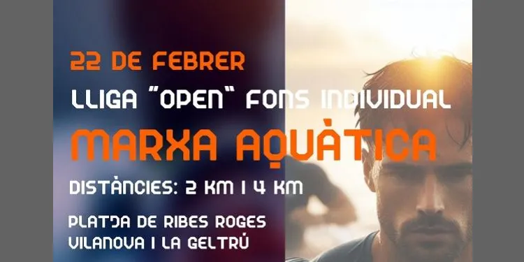 La Lliga de Fons de l’Associació Marxa Aquàtica Baix Gaià arriba a Vilanova i la Geltrú