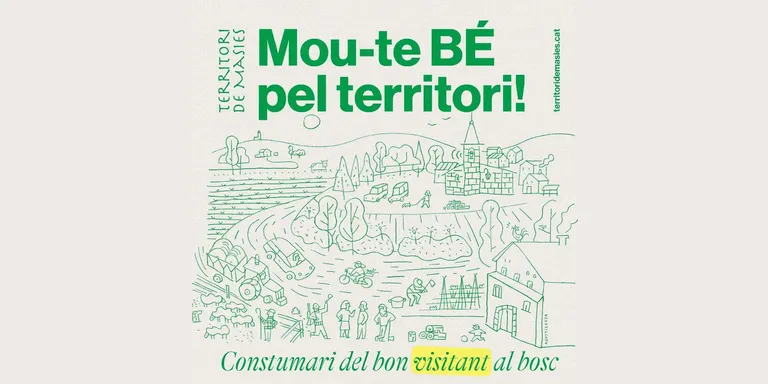Territori de Masies presenta el Costumari del bon visitant al bosc