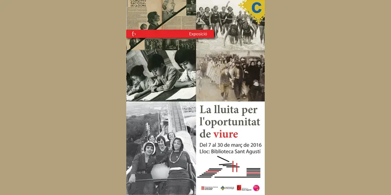 La Biblioteca Sant Agustí acull una mostra sobre la història de Catalunya (1931-1978) a través de les dones