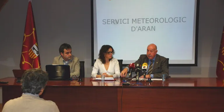 El Conselh Generau d'Aran presenta el seu nou servei meteorològic