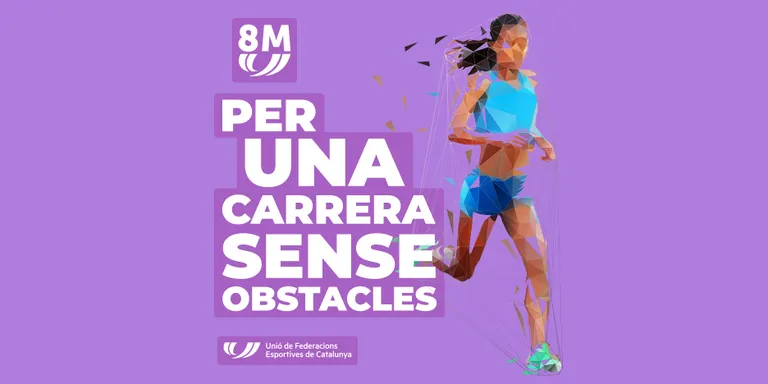 Les Federacions esportives se sumen al manifest de la UFEC en motiu del 8M