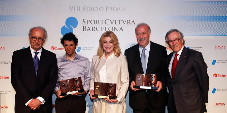 Kilian Jornet rep el Premi Sport Cultura Barcelona