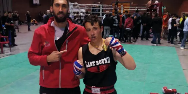 Marc Puente, campió de Catalunya amateur de kickboxing
