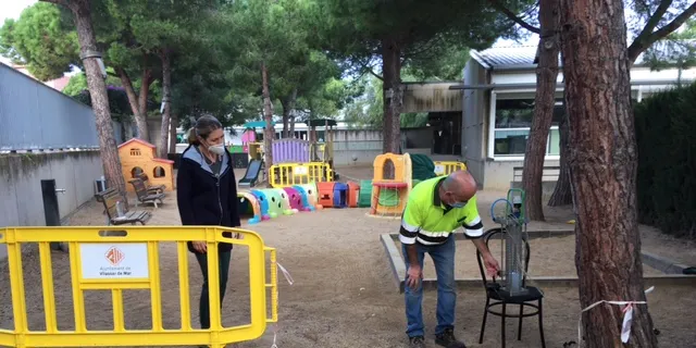 Es torna a fer el tractament d’endoteràpia per prevenir la plaga de processionària del pi