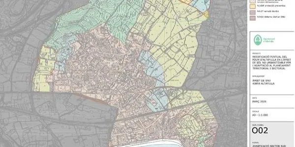 L’Ajuntament d’Altafulla proposa una nova categorització de zones no urbanitzables de la vila