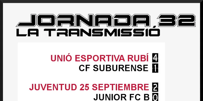 A PEU DE CAMP - JORNADA 32 diumenge
