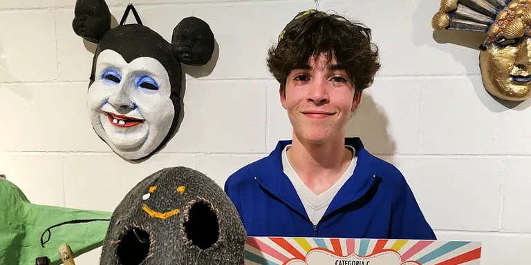 Martí Roca i Alexia Sánchez guanyen el Concurs de Màscares de Carnaval
