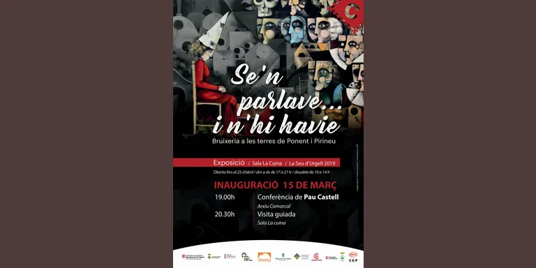Inauguració a la Seu de l’exposició 'Se’n parlava... i n’hi havie. Bruixeria a les Terres de Ponent i Pirineu'