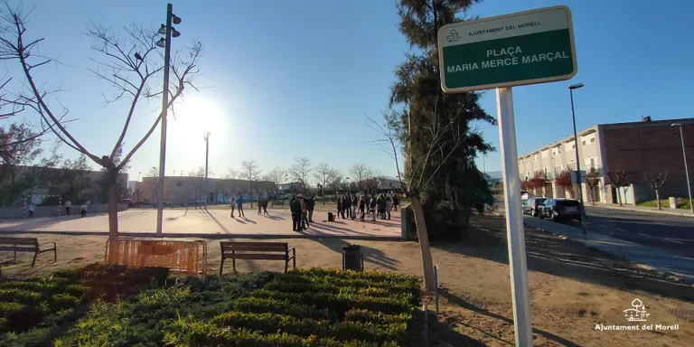 Així serà la remodelació de la plaça Maria Mercè Marçal