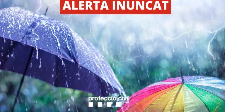 Activada l’ALERTA del pla INUNCAT per pluges intenses