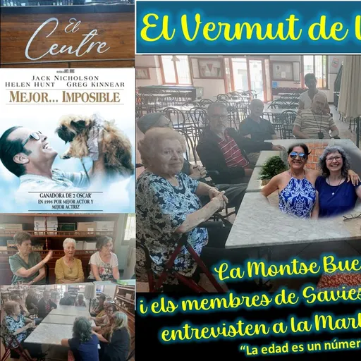 Cuarto “Vermut de la radio” de nuestros amigos de SAVIESA POPULAR entrevistando a Marlene Pino.