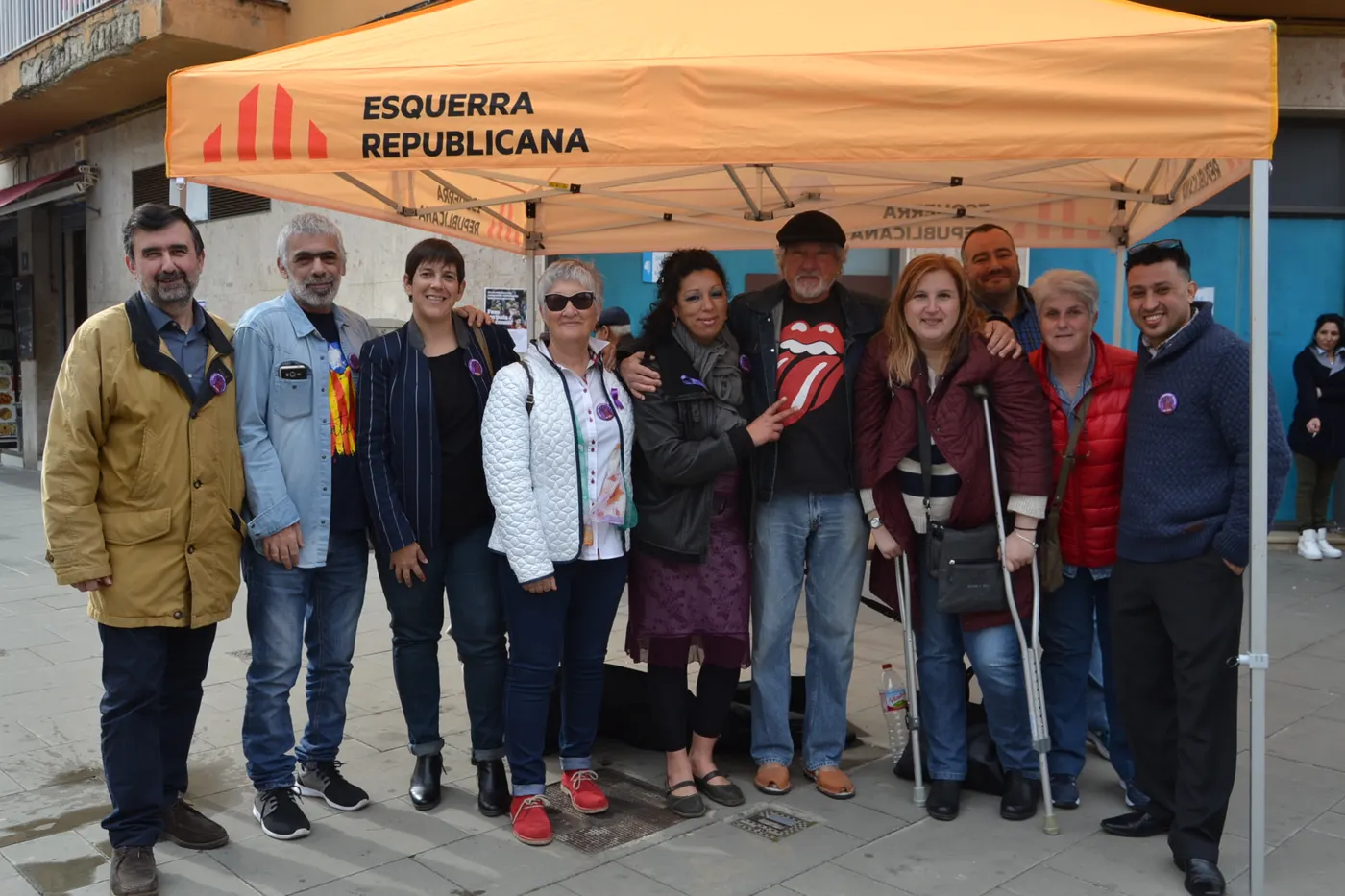 ERC-JxP porta a Poblenou la campanya Dones amb tots els drets
