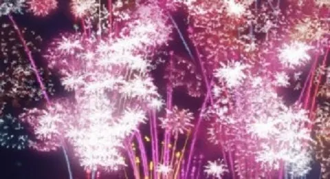 LANZAMIENTO DE FUEGOS ARTIFICIALES DESDE SAN MIGUEL