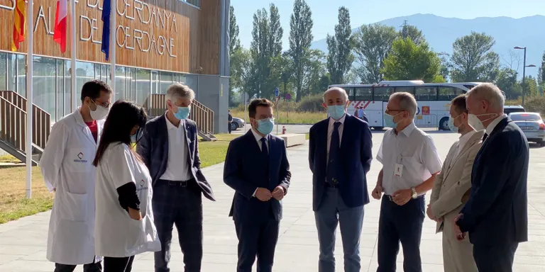 Alp acollirà la primera reunió entre Pere Aragonès i Iñigo Urkullu