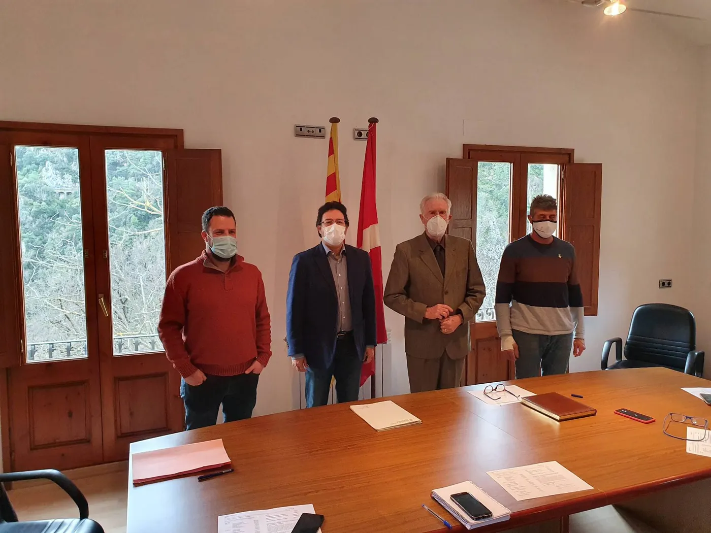 El Departament de Territori i Sostenibilitat invertirà un milió i mig d'euros en la millora de l'accés al Port del Comte
