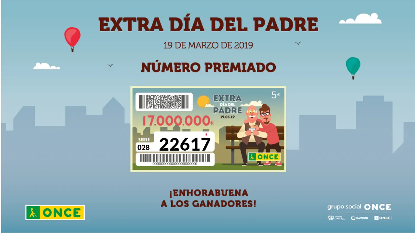 El Sorteig del Dia del Pare de l’ONCE reparteix més de 17 milions a Vilassar de Mar