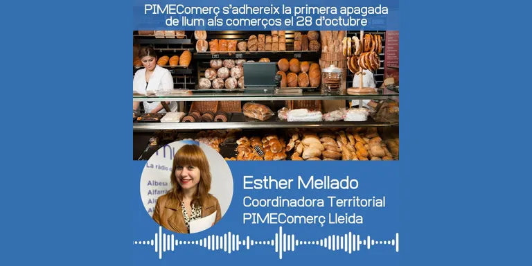 PIMEComerç s’adhereix la primera apagada de llum als comerços el 28 d’octubre