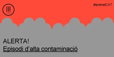 Declaració d'episodi ambiental per alta contaminació de l’aire