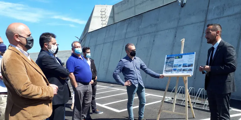Finalitzen les obres del dic recer del port de Blanes destrossat durant el Gloria