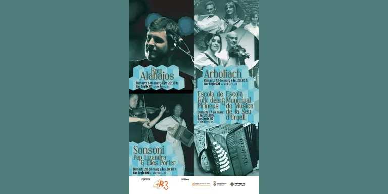 Balanç positiu del 3r Cicle de Cantautors i Música Folk de la Seu