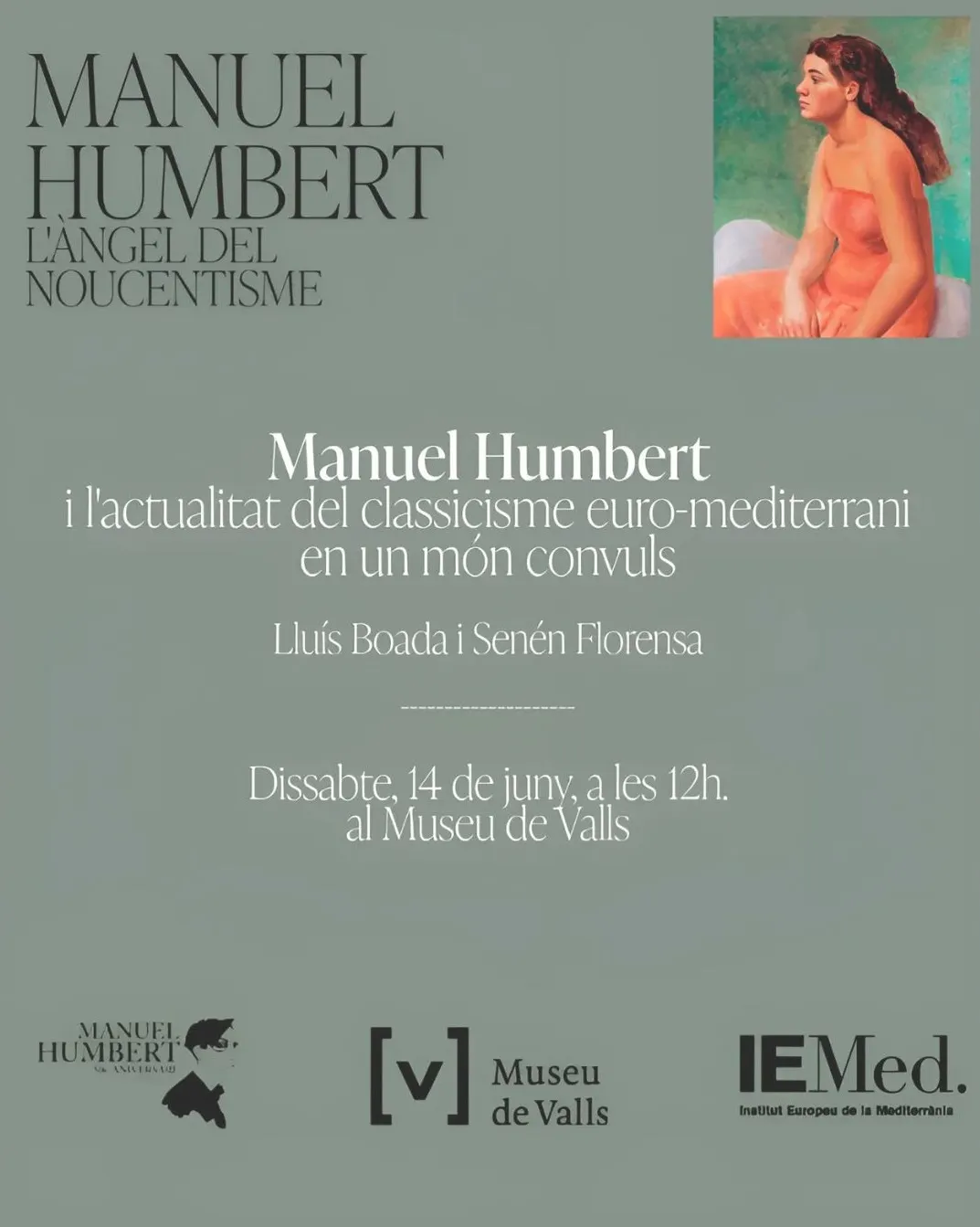Conversa al Museu de Valls amb experts sobre Manuel Humbert i el classicisme euro-mediterrani