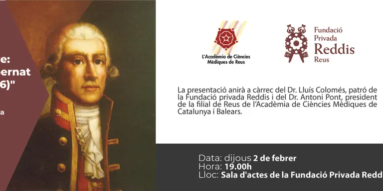 El cambrilenc Pere Mestres presenta aquesta tarda el seu llibre sobre Antoni de Gimbernat a Reus