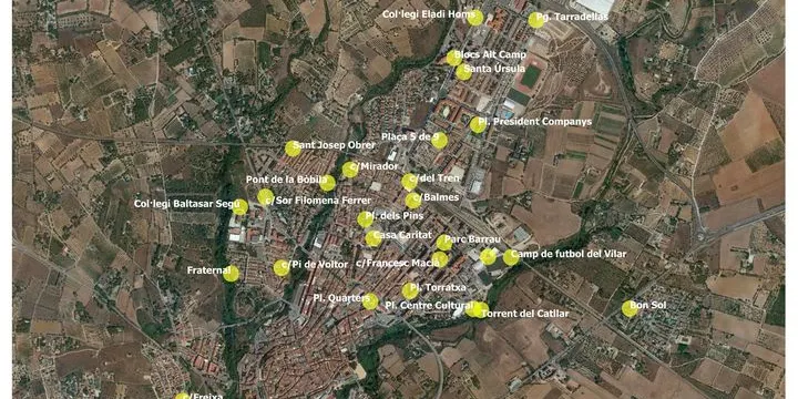 Tractament contra la processionària a Valls