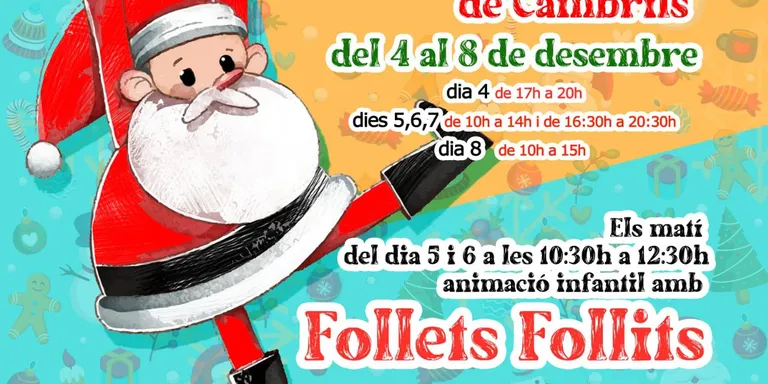 El Mercat de Nadal celebra enguany la trentena edició amb una quarantena de parades