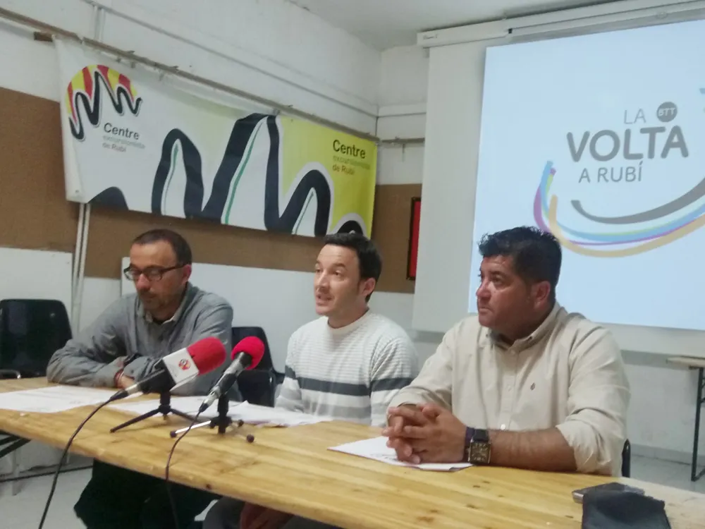 Presentació de la "Volta a Rubí" a les instal·lacions del CER