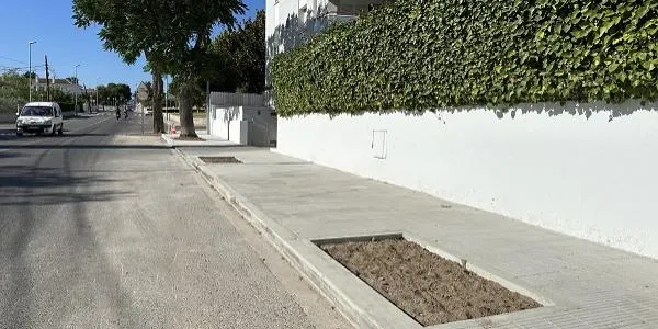 Finalitzen les obres de millora a la carretera de la Pobla de Montornès, al barri de Clarà de la Torre