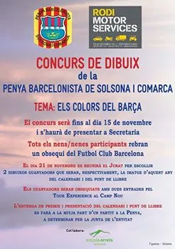 La Penya Barcelonista convoca el seu tercer concurs de dibuix