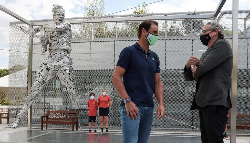 Jordi Díez habla en COPE Utrera del monumento que Roland Garros le ha dedicado a Rafa Nadal