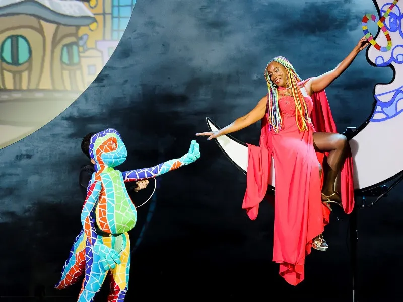 Un moment de l'espectacle (foto: cedida)