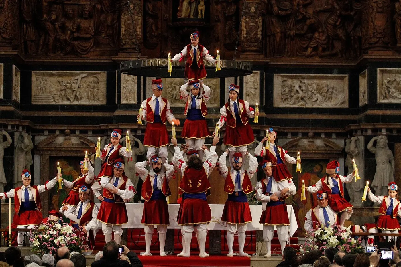 La Moixiganga actua aquest dilluns a l’interior l’Església de Sant Joan