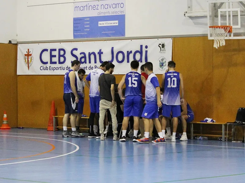 El CEB Sant Jordi masculí s'ha de fer fort a casa / Arxiu