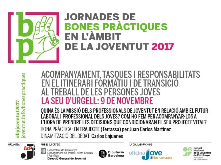 L’Oficina Jove organitza una jornada sobre l’acompanyament als joves en la transició al treball