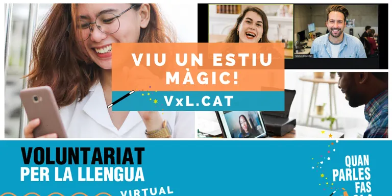 El programa Voluntariat per la llengua no fa vacances i continua actiu durant l’estiu