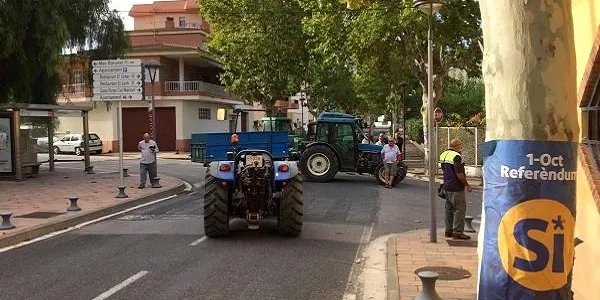 Les manifestacions per l’aturada general tallen les principals carreteres de Catalunya
